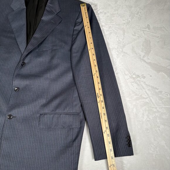 Ermenegildo Zegna Traveller Blazer Men Size US 34L EUR 44L Austrian Wool Italy - Picture 3 of 13